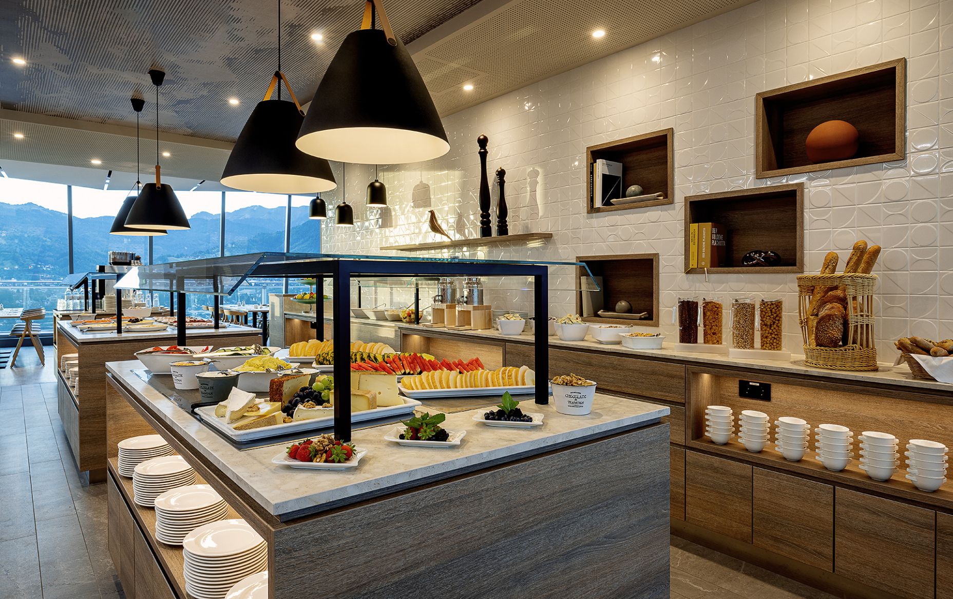 Frühstück im Four Points by Sheraton Panoramahaus Dornbirn