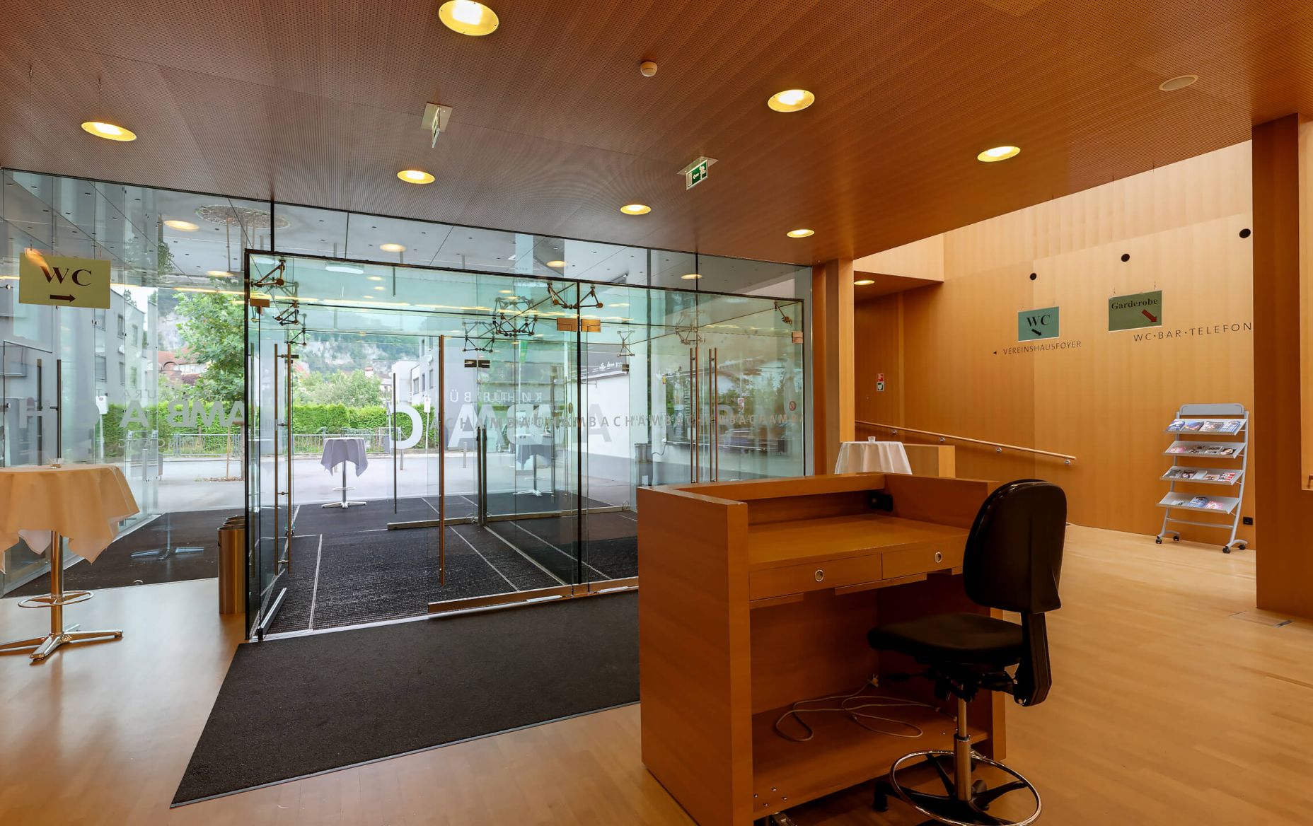 Kulturbühne Ambach Großes Foyer 