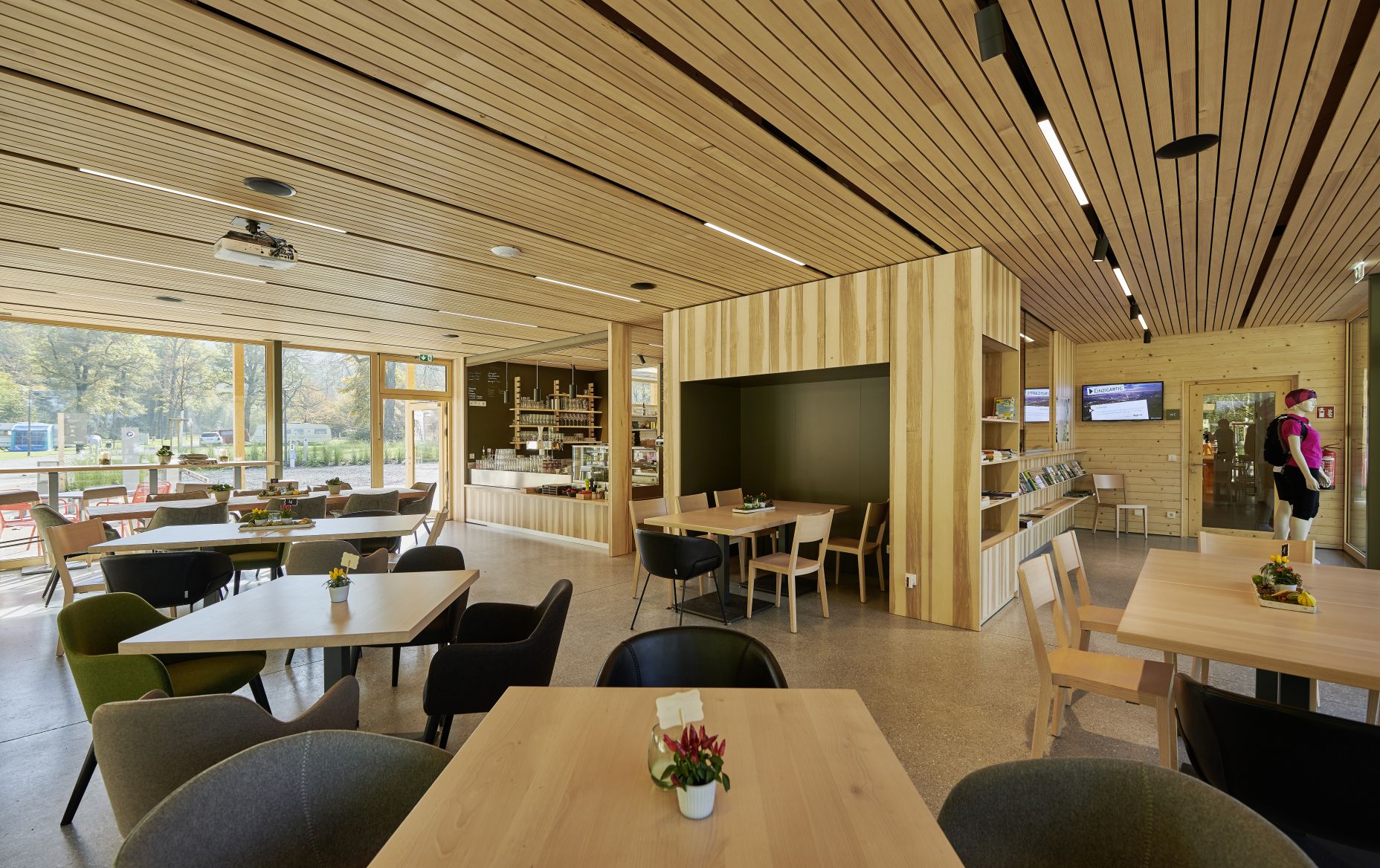 Restaurant Frischluft, Camping Dornbirn  Innen