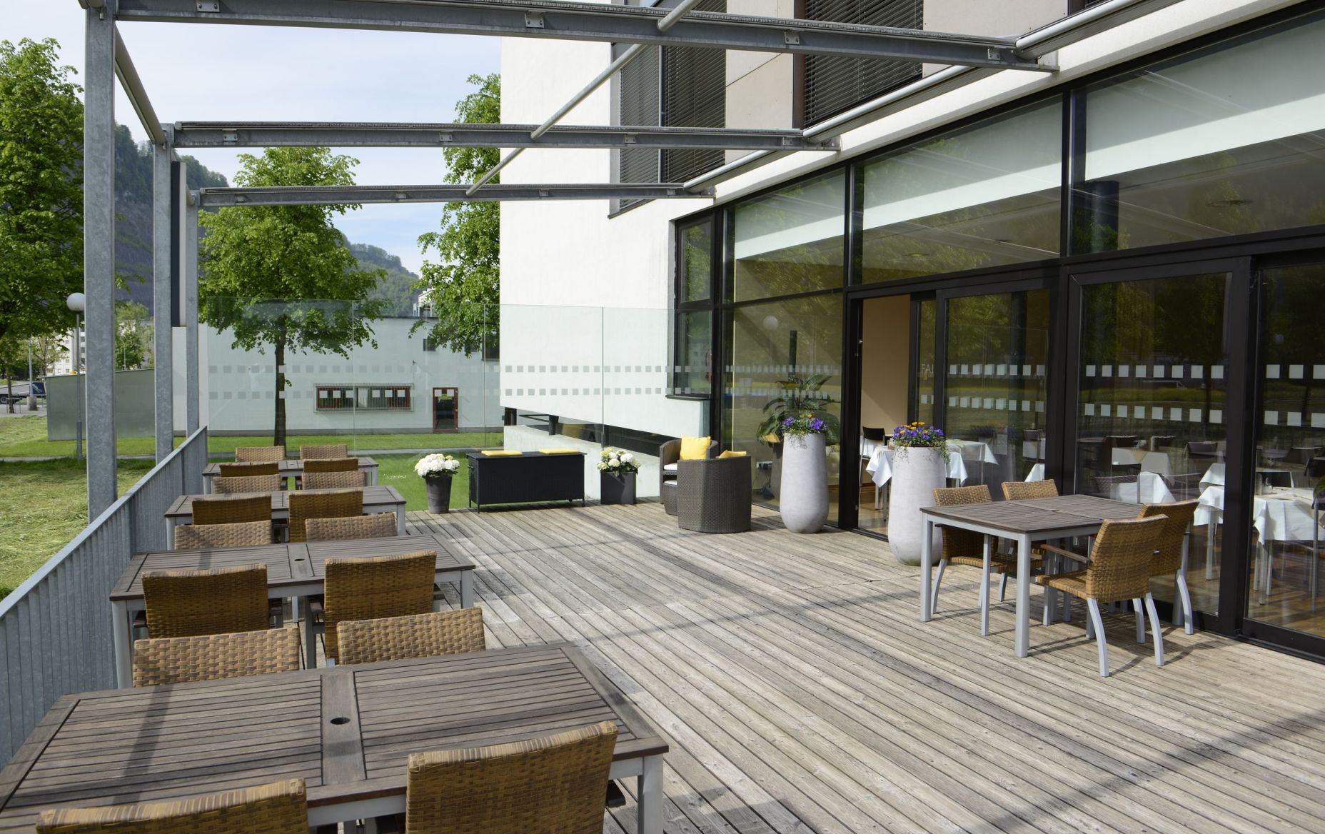Terrasse Seminarhotel Fairmotel, Dornbirn 