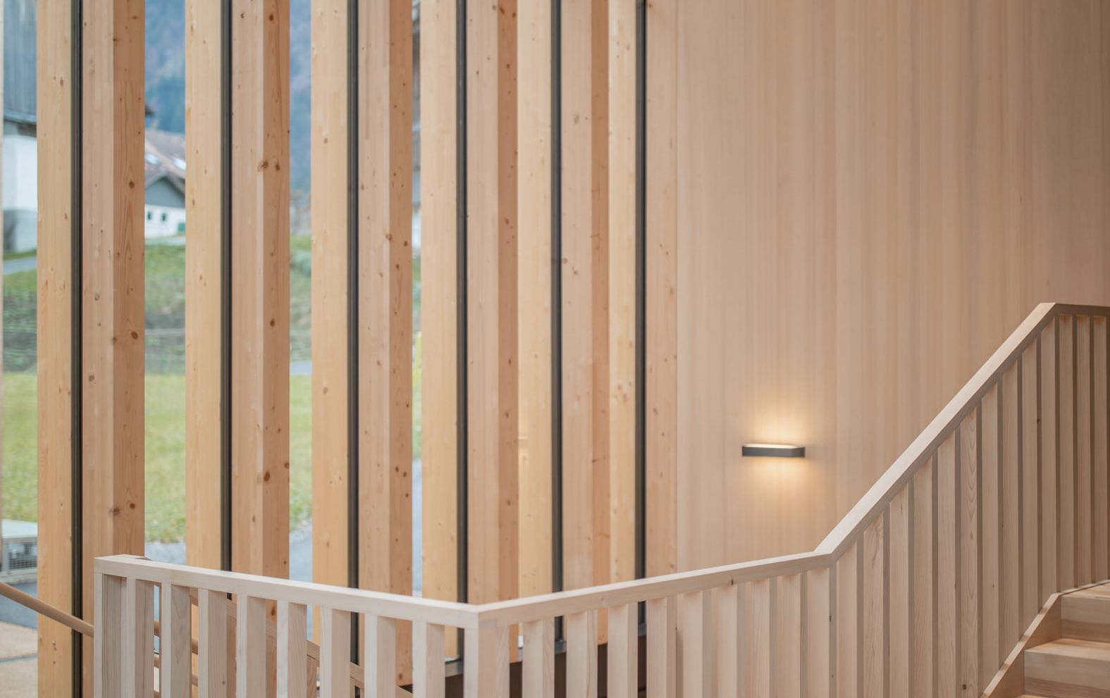 Treppenhaus Dorfsaal Mellau Treppenhaus Dorfsaal Mellau