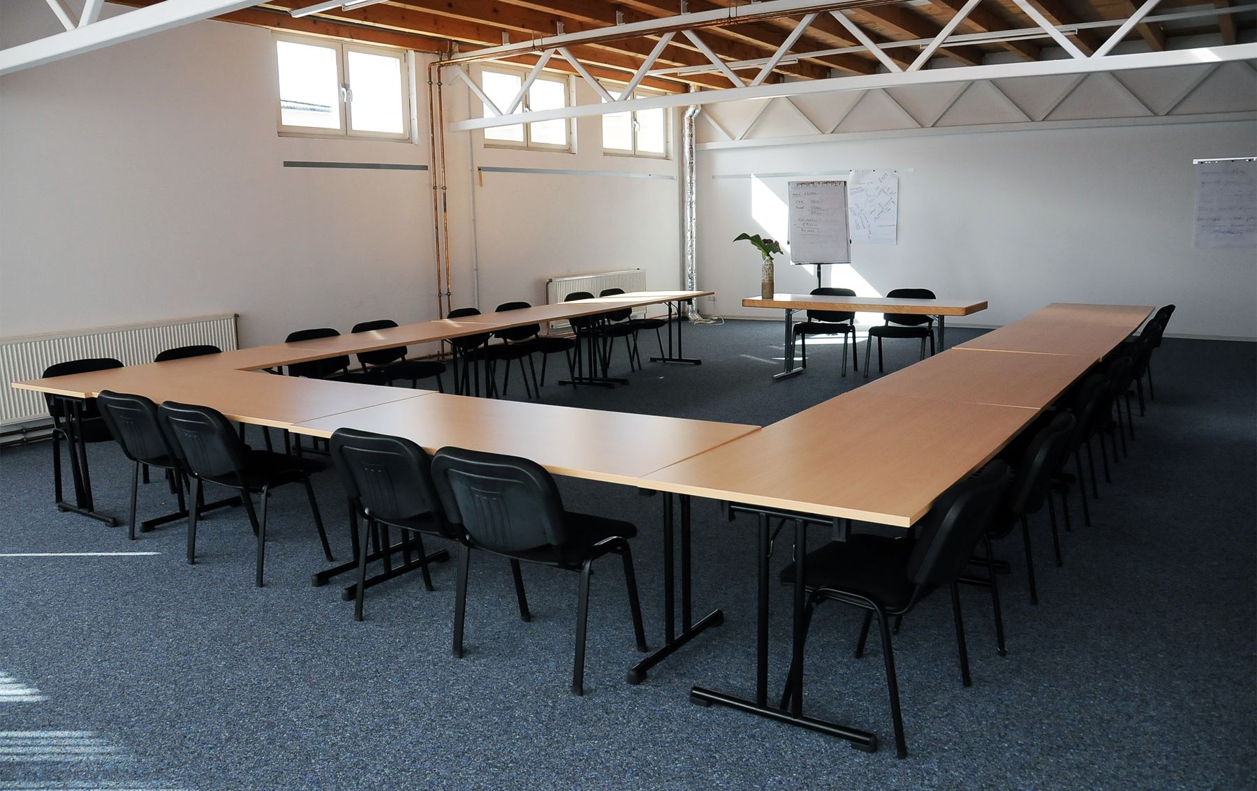 U-Form Bestuhlung, Tagungsraum Magic Fit Dornbirn