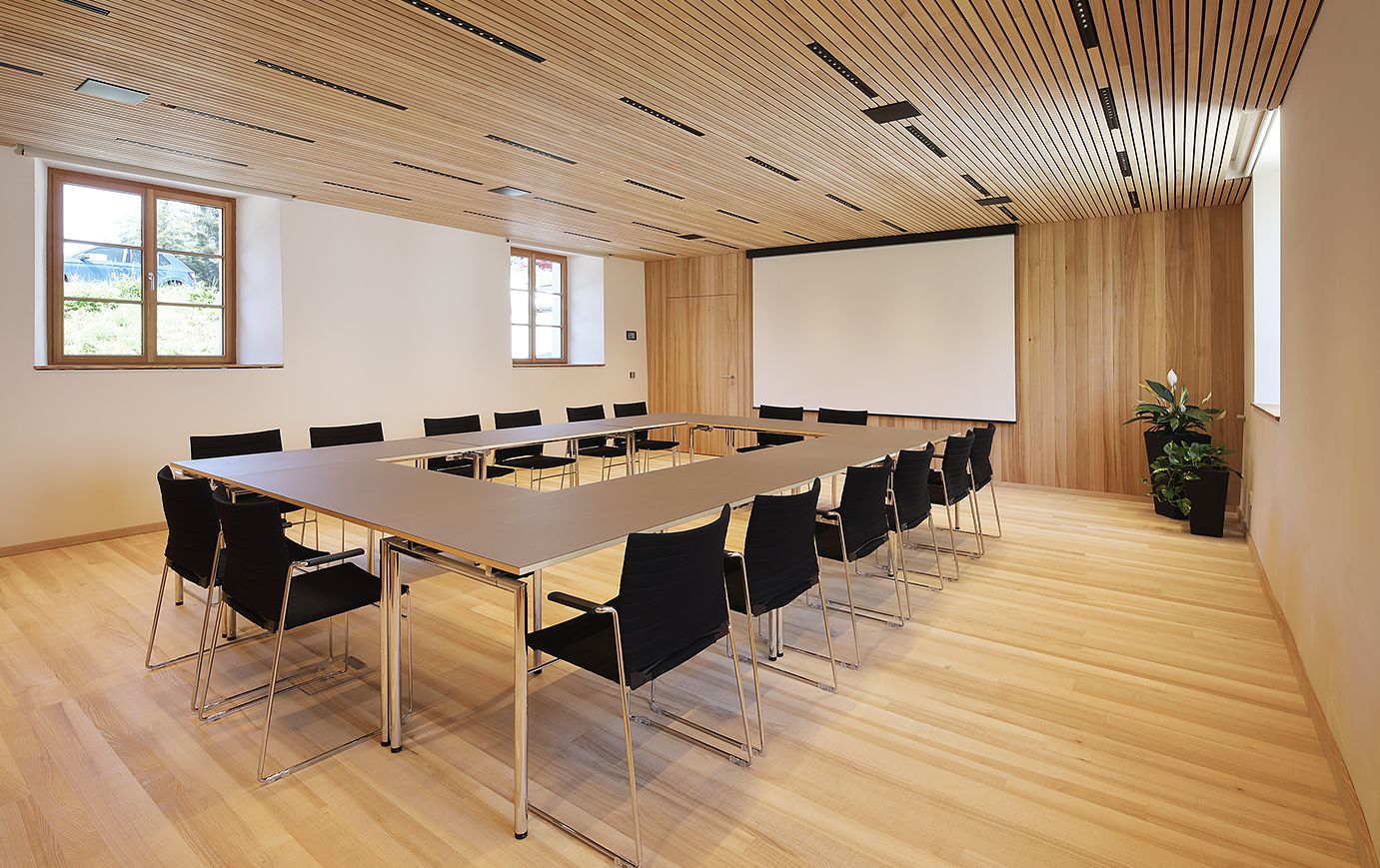 Tagungsraum Knechtenstube, Propstei St. Gerold Tagungsraum Knechtenstube, Propstei St. Gerold