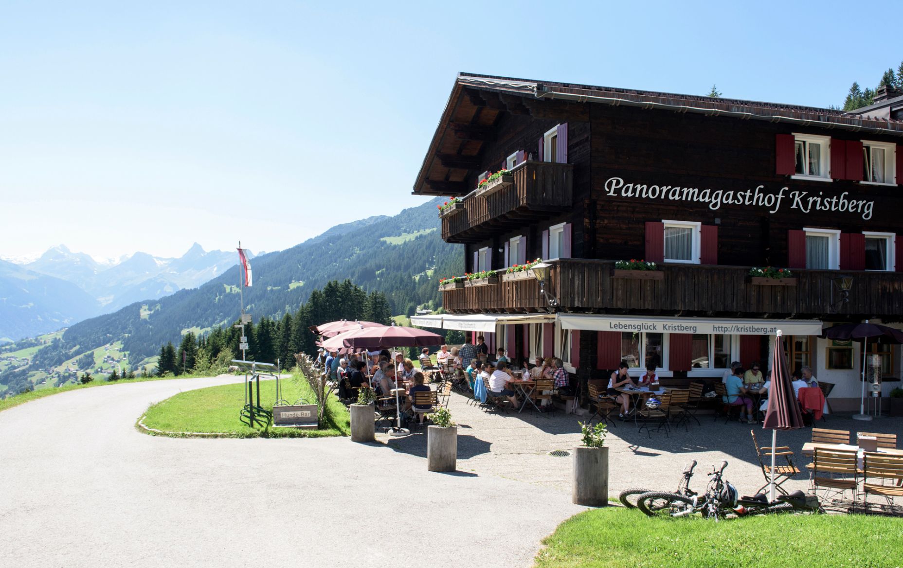 Panoramagasthof Kristberg im Silbertal im Montafon