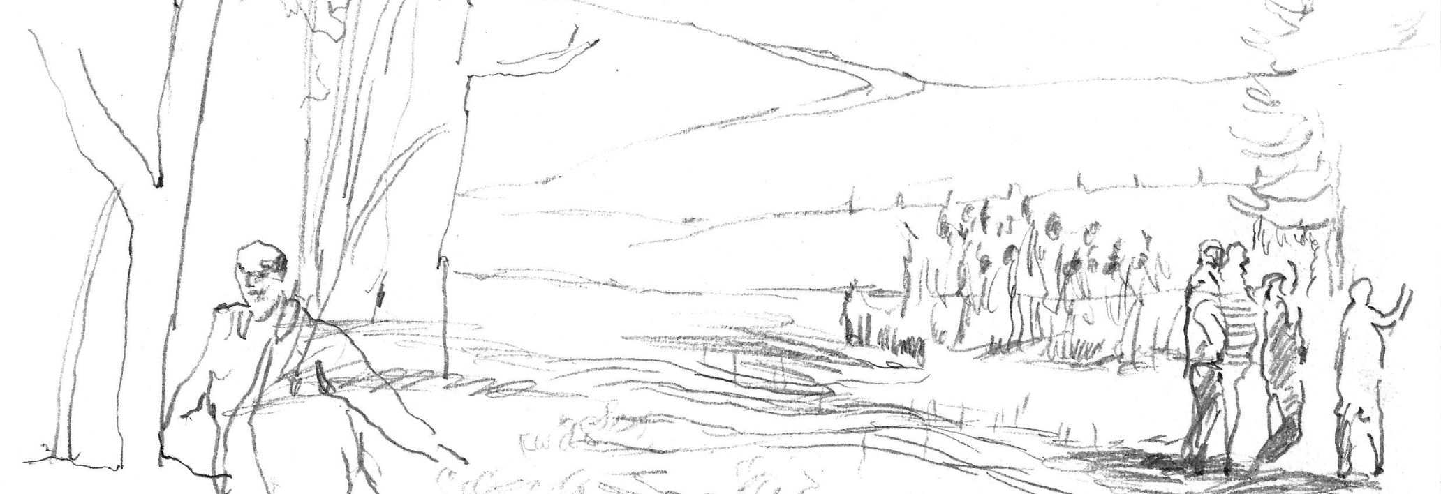 micelab:explorer Bleistiftzeichnung