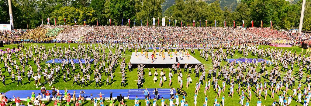Eröffnungsfeier Weltgymnaestrada 2019, Birkenwiese Dornbirn Eröffnungsfeier Weltgymnaestrada 2019, Birkenwiese Dornbirn