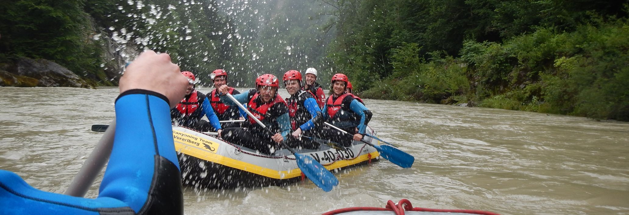 Teambuilding Rafting