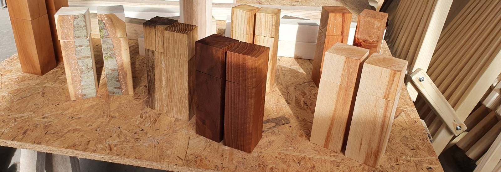 Rahmenprogramm für Seminare, Pfeffermühlen aus Holz Rahmenprogramm für Seminare, Pfeffermühlen aus Holz