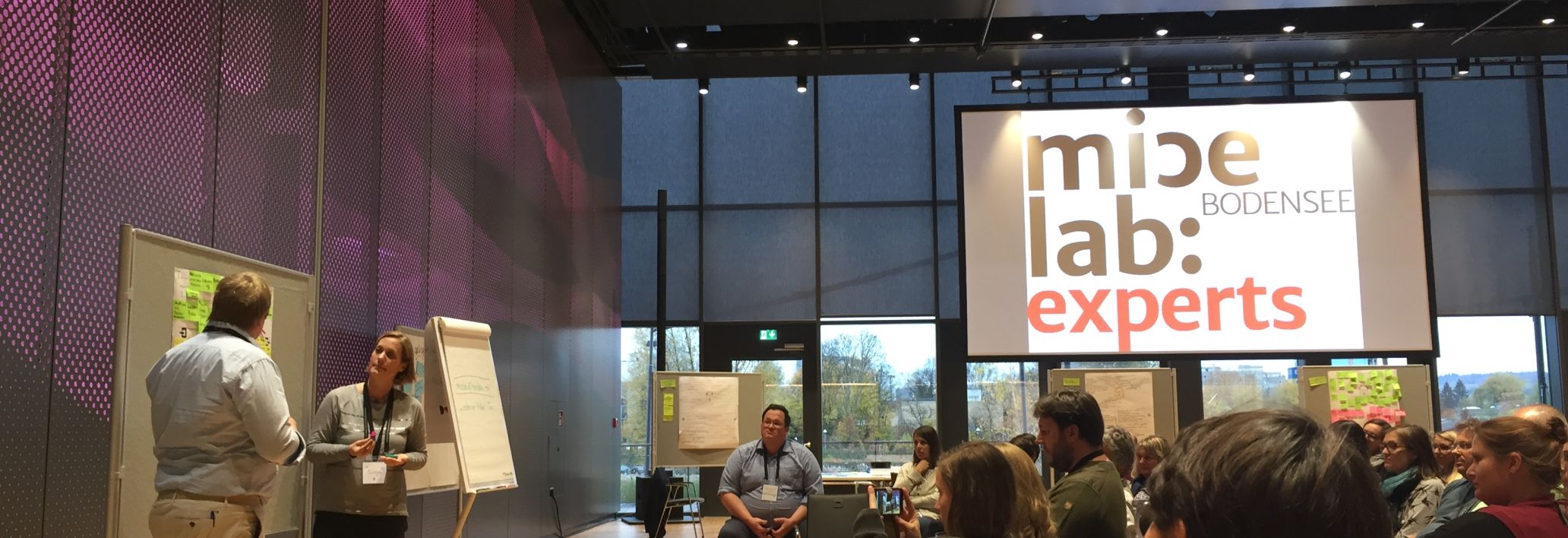 Präsentation beim micelab:expert in Konstanz am Bodensee