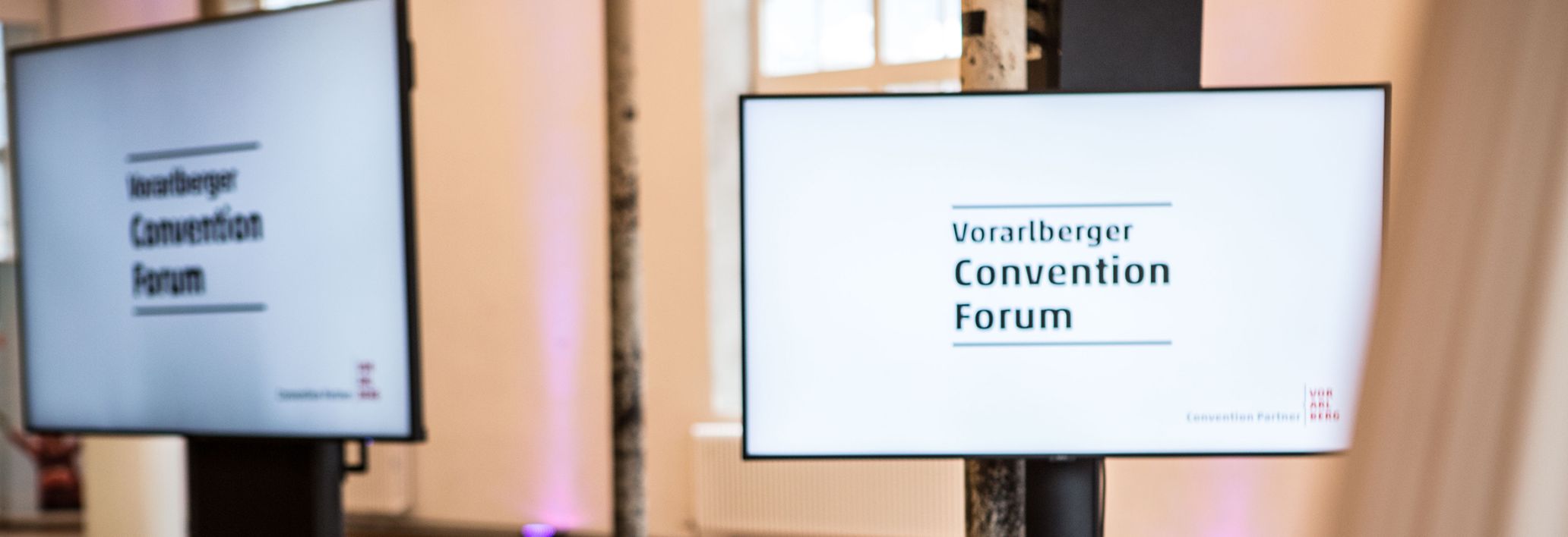 Screens Vorarlberger Convention Forum 2019 Screens Vorarlberger Convention Forum 2019