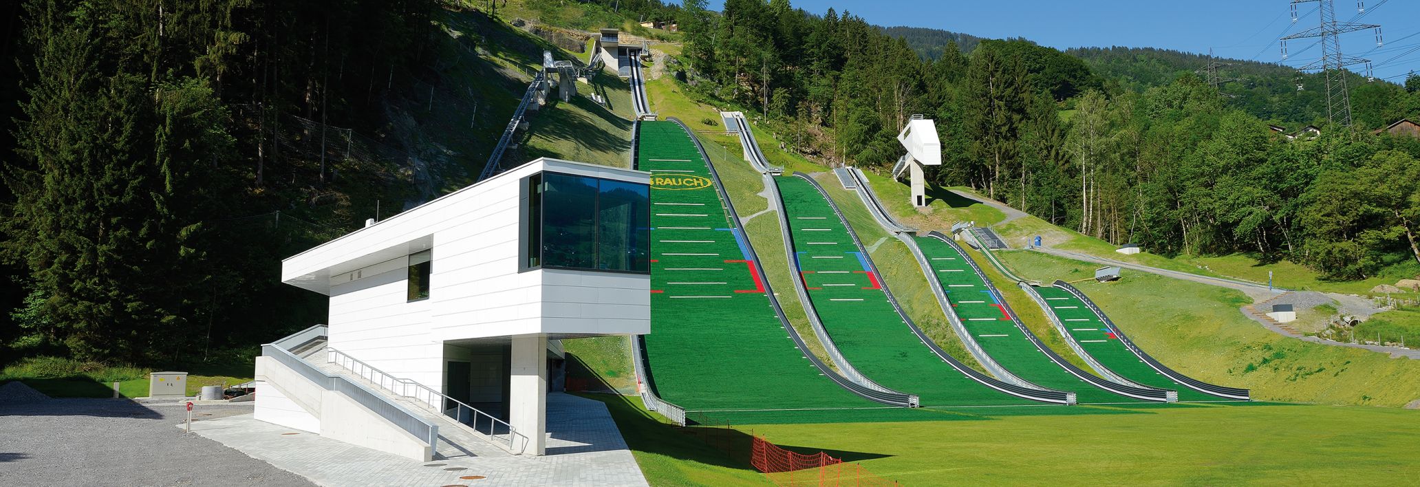 Skisprungschanze Montafon Nordic