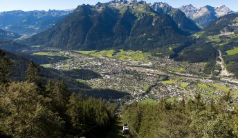 Blick auf Bludenz vom Muttersberg 