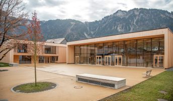 Aussenansicht Dorfsaal, Mellau