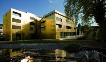 Fassade Seminar-Hotel am See, Hard