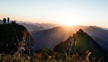Sonnenaufgangswanderung Diedamskopf, Au-Schoppernau