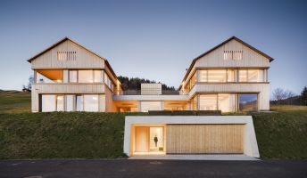 Aussenansicht Seminarhaus Bergfrieden in Laterns