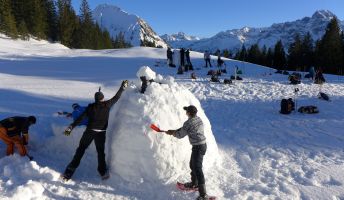 Incentive Iglu bauen