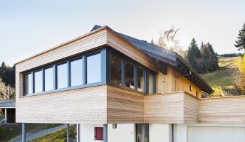 Aussenansicht Seminarraum Bazora, Frastanz Aussenansicht Seminarraum Bazora, Frastanz