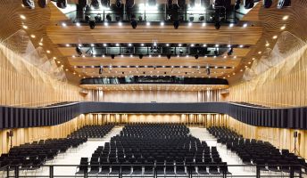 Konzertbestuhlung Grosser Saal Montforthaus Feldkirch