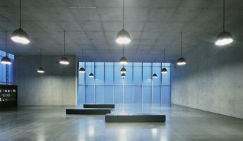 Beleuchtung Ausstellungsraum Kunsthaus, Bregenz