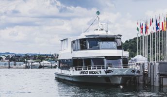 Eventschiff MS Alpenstadt Bludenz am Bodensee