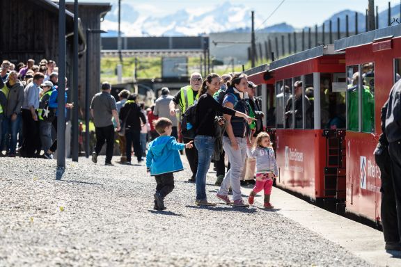Rheinschauen Bahnsteig