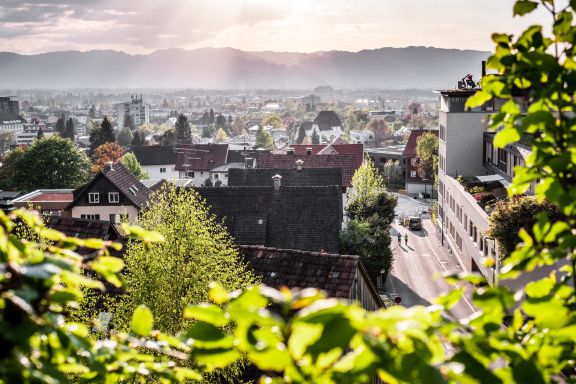 Blick auf Dornbirn Blick auf Dornbirn