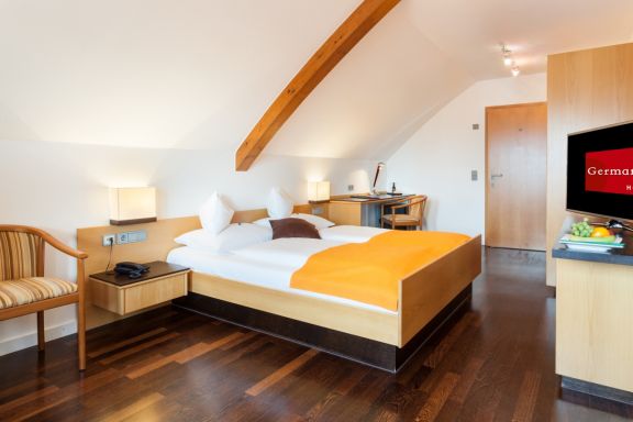 Doppelzimmer im Seminarhotel Germania, Bregenz  Doppelzimmer im Seminarhotel Germania, Bregenz