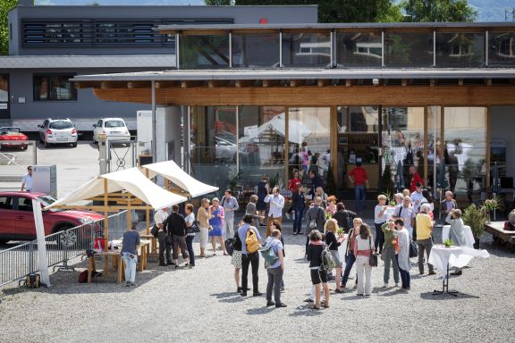 Rheinschauen Vorplatz