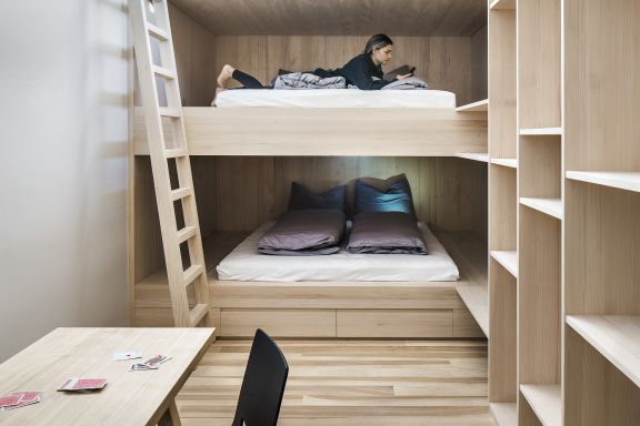 Schlaflager, Seminarhaus Bergfrieden in Laterns