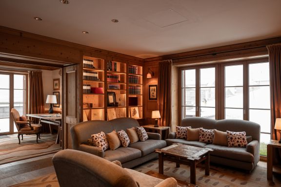 Aurelio Club Chalet Bibliothek 