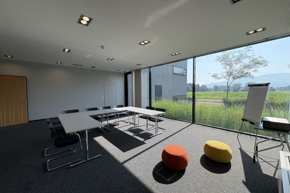 Competence Center Rheintal Seminarraum bestuhlt 