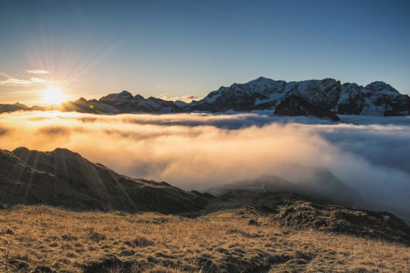 Sonnenaufgangswanderung zur Hochkünzelspitze Sonnenaufgangswanderung zur Hochkünzelspitze