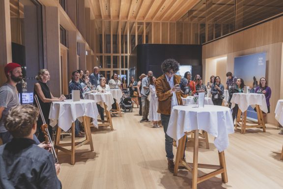 Tagung im Dorfsaal Mellau, Propel Conference 2021