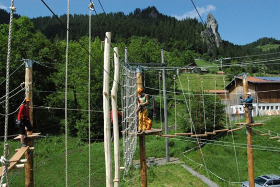 Hochseilgarten Ebnit Hochseilgarten Ebnit