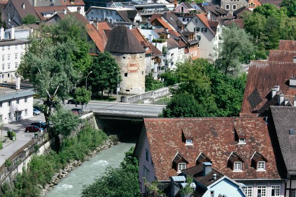 Feldkirch von oben