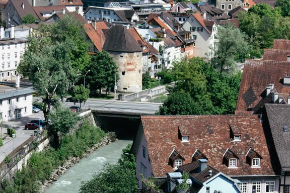 Feldkirch von oben Feldkirch von oben