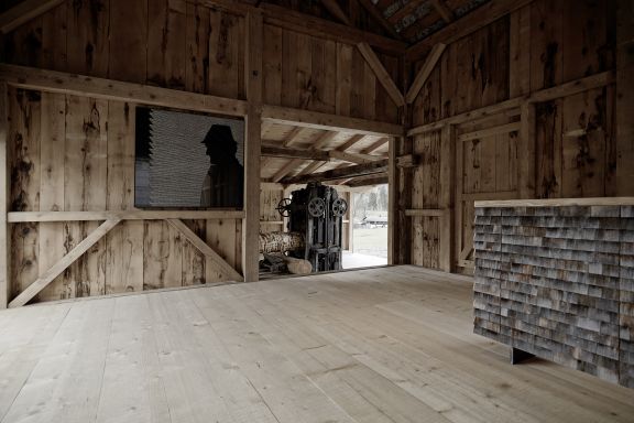 Innenraum Alte Säge, Bezau