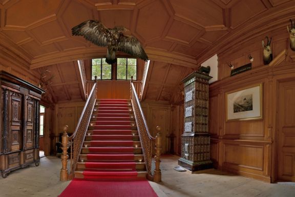 Stiegenhaus Villa Maund, Schoppernau