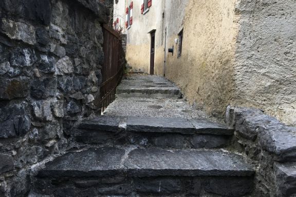 Stufen Schloss Amberg 