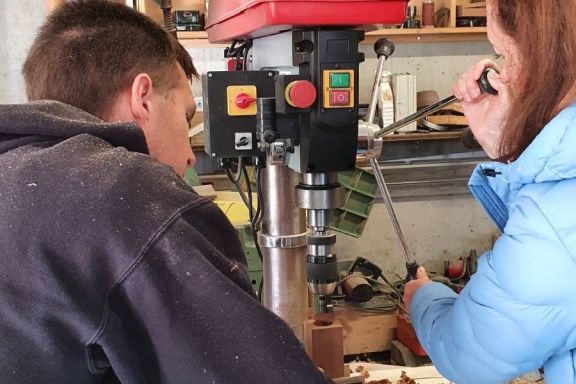 Teamevent Pfeffermühlen Workshop in Bizau