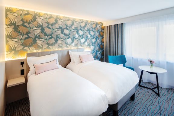 Twin Bett Zimmer Seminarhotel Grand Hotel Bregenz