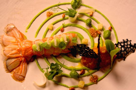 Kulinarik im Hotel Jagdhaus Monzabon, Lech