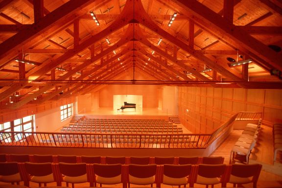 Dachgebälk Angelika-Kaufmann-Saal, Schwarzenberg Dachgebälk Angelika-Kaufmann-Saal, Schwarzenberg