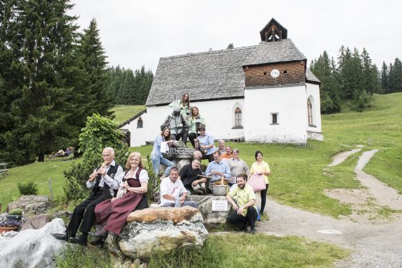 Gastgeberteam vom Panoramagasthof Kristberg