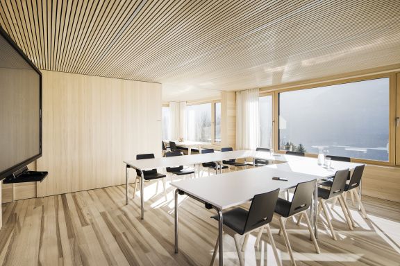 Tagungsraum im Ferienhaus Bergfrieden