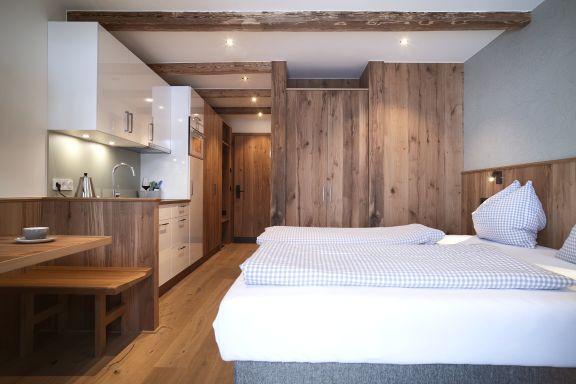 Studio Zimmer im Berghaus Schröcken