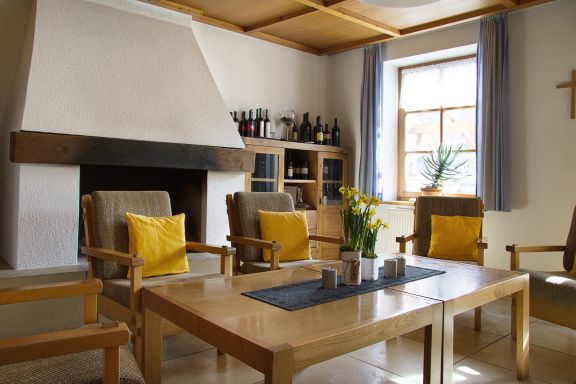 Kaminzimmer Seminarhaus Im Kloster Bezau