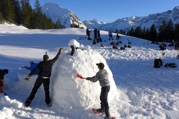 Incentive Iglu bauen