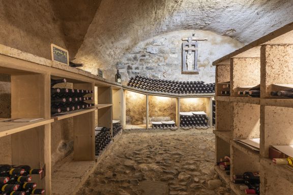 Weinkeller in der Propstei St. Gerold